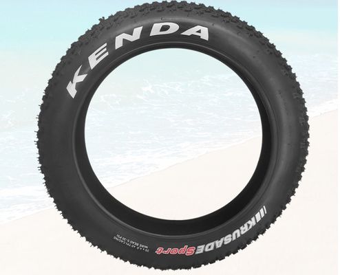 20x4.0 Snow Bike Black Fat Tire Beach Bike Rubber Pneus esterne per 12-20inches e 2 kg