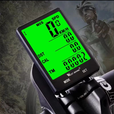 2.8 pollici ABS Computer per biciclette Sensore di esercizio leggero Speedometer wireless di Inbike