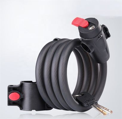 2022 Anti-furto bicicletta Steel Cable Lock Portable sicurezza lucchetto per mountain bike MTB