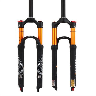 24-28 pollici MTB Bicicletta Air Shock Forks sospensione Forks freno per 700c Lunghezza del volante 220m