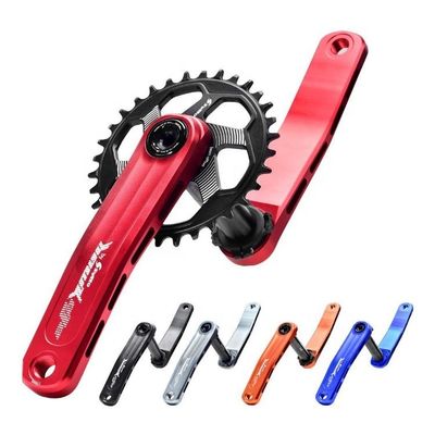 Crankset per biciclette MTB con anello di catena 30/32/34/36/38T e lunghezza della manopola di 170 mm