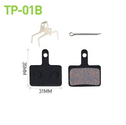 qualità  BB5 BB7 Bike Disc Brake Pads Semi-Metallic Material for Smooth and Braking 35x30.5mm fabbrica