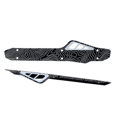 qualità  MTB Bicycle Frame Chain Guard Protector in Black 26x6.3x0.07cm for Cycling and Bikes fabbrica