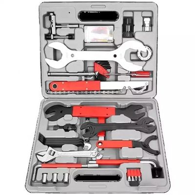Kit di attrezzi per la riparazione di biciclette portatili 44pcs per biciclette da montagna e da strada
