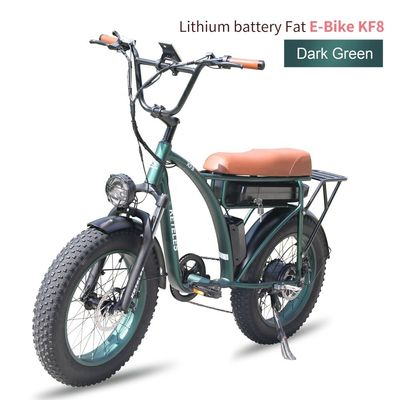 Bicicletta elettrica da 20 pollici con pneumatici grassi con batteria da 23AH e marcia a 7 velocità in stock nell'UE
