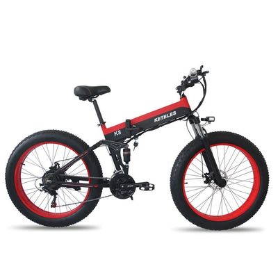 15AH Batteria 26x4.0 pollici Bicicleta elettrica con motore ad alta potenza da 1000W e marcia a 7 velocità