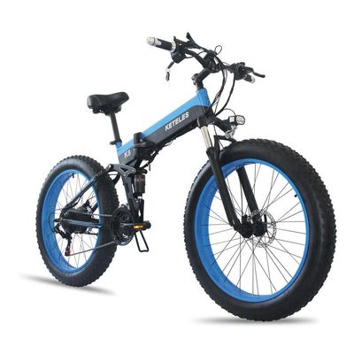 15AH Batteria 26x4.0 pollici Bicicleta elettrica con motore ad alta potenza da 1000W e marcia a 7 velocità