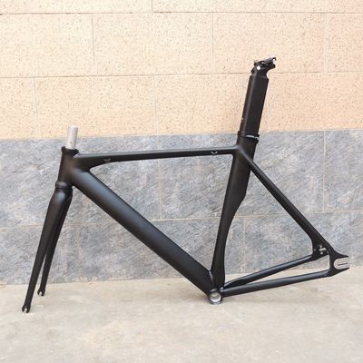 Biciclette stradali Biciclette da pista con modalità di lavorazione della superficie lucida 700C Cornice per biciclette stradali