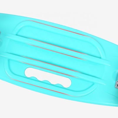 Flat-Plate portatile piccolo pesce Tavola stampato Skateboard quattro ruote Flash Scooter di mobilità per ragazzi e ragazze