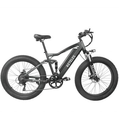 Cornice in lega di alluminio 48V 13AH batteria al litio gomma grassa bici elettrica con motore da 1000W