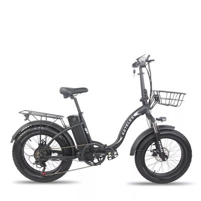 E-bike pieghevole a batteria al litio da 15AH con gomma a grassi da 20x4,0 pollici