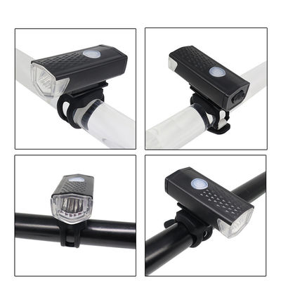 3 modalità luci LED per biciclette impostate per 1,5-4 ore resistenza e batteria ricaricabile USB