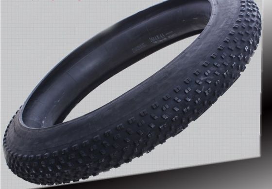 20x4.0 Snow Bike Black Fat Tire Beach Bike Rubber Pneus esterne per 12-20inches e 2 kg