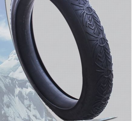 20x4.0 Snow Bike Black Fat Tire Beach Bike Rubber Pneus esterne per 12-20inches e 2 kg
