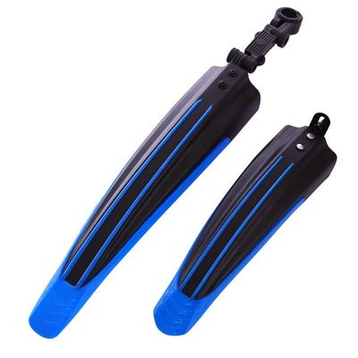 53.2 cm Blue Mountain Bike Mudguards Rapido rilascio Anteriore e posteriore Bicicletta Mudguards