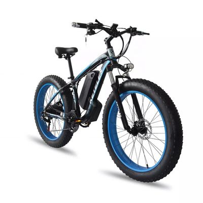 Motore 1000W 18AH Batteria 26&quot; Fat Tire Electric Bike Range per Potenza 31 60 km EU Stock