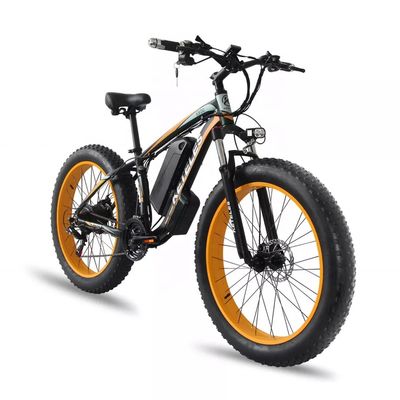 Motore 1000W 18AH Batteria 26&quot; Fat Tire Electric Bike Range per Potenza 31 60 km EU Stock