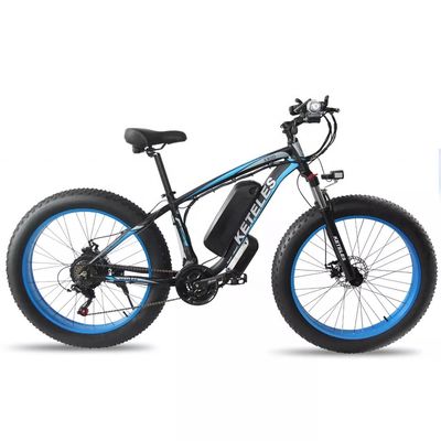 Motore 1000W 18AH Batteria 26&quot; Fat Tire Electric Bike Range per Potenza 31 60 km EU Stock