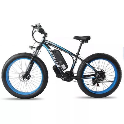 Motore 1000W 18AH Batteria 26&quot; Fat Tire Electric Bike Range per Potenza 31 60 km EU Stock