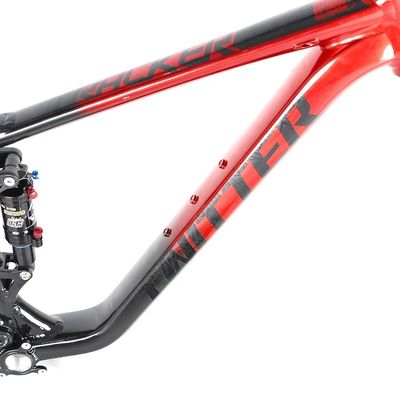 AL7005 Due sospensioni mountain bike telaio 120mm Viaggio per 17 19 pollici Downhill Bikes