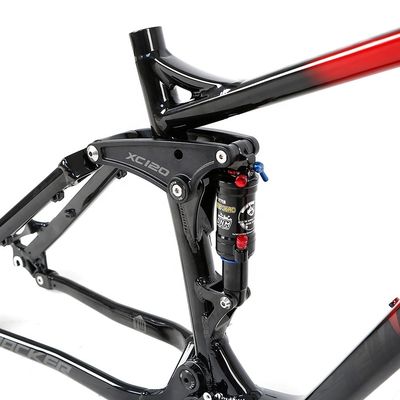 AL7005 Due sospensioni mountain bike telaio 120mm Viaggio per 17 19 pollici Downhill Bikes
