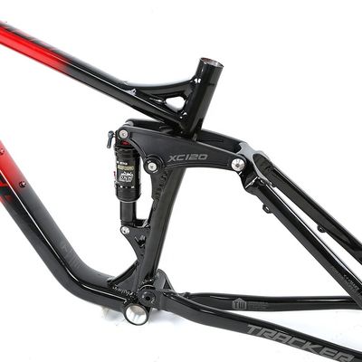 AL7005 Due sospensioni mountain bike telaio 120mm Viaggio per 17 19 pollici Downhill Bikes