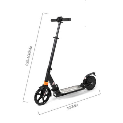 Adulto 8 pollici pieghevole veloce scooter elettrico con freno a disco posteriore e 2-3 ore di tempo di ricarica