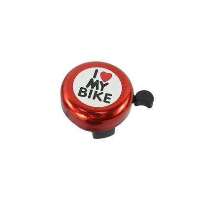 Metodo di fissaggio fissaggio a vite Campana da mountain bike Cute Bike Horn Metal Campana da bicicletta