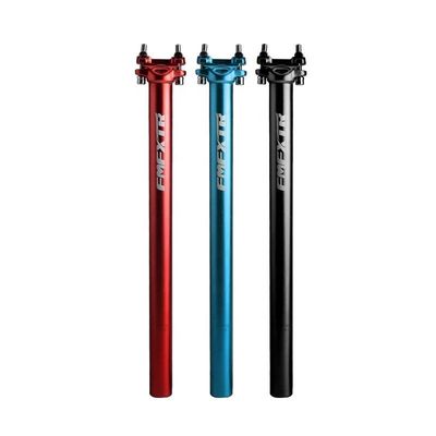 27.2/30.9/31.6*400mm tubo retto in alluminio a doppio chiodo per sedile di mountain bike