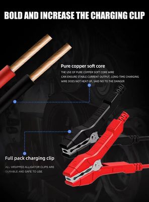 -Chic Design Foxsur 12V 24V 25A Smart Battery Charger per auto