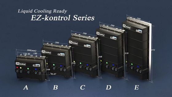 Controller a corrente continua senza spazzole da 48V a 27 velocità con Bluetooth per biciclette ibride elettriche da 3 kW a 20 kW