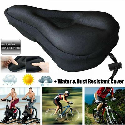Sedile per bicicletta in silicone traspirante cuscino a gel morbido per bicicletta da montagna