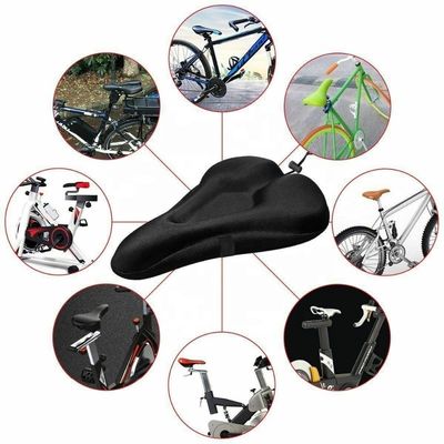 Sedile per bicicletta in silicone traspirante cuscino a gel morbido per bicicletta da montagna