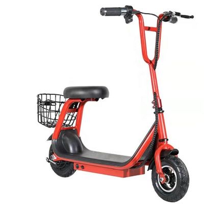 Scooter elettrico da 8 pollici con cestino e sedile velocità massima 15 km/h gamma per carica 8-10KM