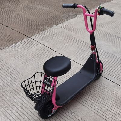 Scooter elettrico da 8 pollici con cestino e sedile velocità massima 15 km/h gamma per carica 8-10KM