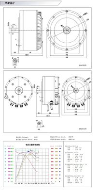 Cropper elettrico raffreddamento dell'aria liquida 3KW Golf elettrico auto moto scooter kit triciclo stile 48V 72V