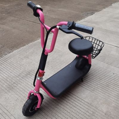 Scooter elettrico da 8 pollici con cestino e sedile velocità massima 15 km/h gamma per carica 8-10KM