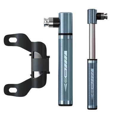 14.5*7.2*4.1cm Mini Universal Aluminum Alloy Bike Pump con AV FV e Schrader Valve