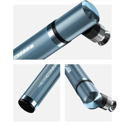 14.5*7.2*4.1cm Mini Universal Aluminum Alloy Bike Pump con AV FV e Schrader Valve