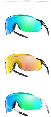 Stampa Logo del Cliente Unisex Personalizzabile Riml Occhiali da bicicletta Occhiali che cambiano colore