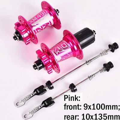 2021 Koozer XM490PRO 4 cuscinetto MTB Mountain Bike Hub Rear 12x142mm Through 32 Holes Disc Brake Bicicleta