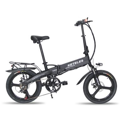 48V 350W 10AH Electric Bike con telaio pieghevole da 20 pollici e autonomia da 31 a 60 km per potenza