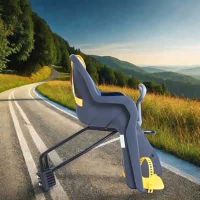 Facile installazione Sedile per biciclette per bambini Grande spazio e funzione di massaggio per tutte le stagioni