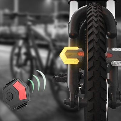 Controllo remoto wireless Indicatore di direzione a LED Luce di avvertimento per i pendolari