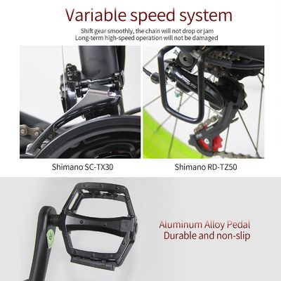 26AH 2000W Alta Potenza Due Ruote a Trazione Bicicletta Elettrica a doppio motore con 26x4.0 pollici Fat Tire