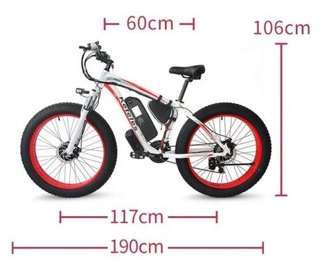 Bici elettrica da 2000W con batteria al litio da 21AH e pneumatico grasso da 26x4,0 pollici in magazzino UE
