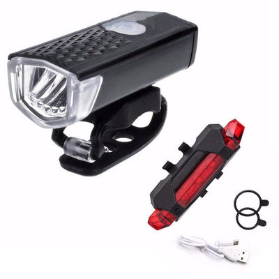 Luce anteriore Luce posteriore USB LED Ricaricabile Bicicletta Bicicletta Set di luci per mountain cycle