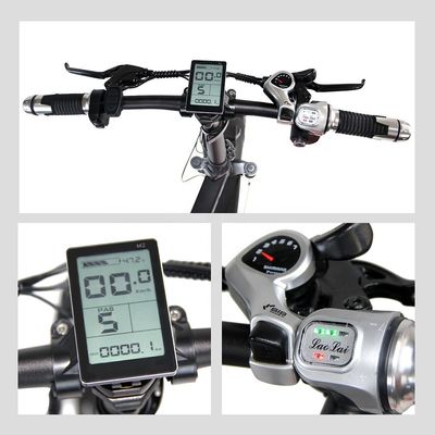 2024 Diretto 20x4.0 pollici Fat Tire Folding E-Bike 1000W con 7 velocità di ingranaggi Motore Hub posteriore