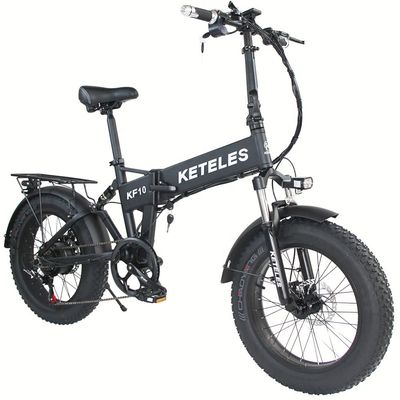 Bicicleta elettrica per tutti i terreni 1000W 13AH con gomma grassa da 20x4.0 pollici e tempo di ricarica veloce