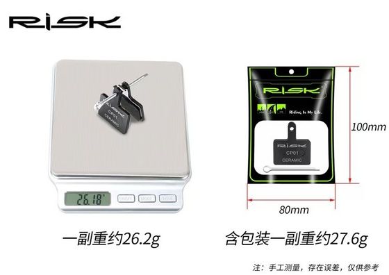 RISK MTB Bicicletta Dischi di freno Pad di ceramica Freno idraulico per Shimano B01S M315 355 395